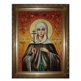 Янтарная икона Святая мученица Анастасия Римская 60x80 см
