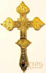 Крест напрестольный, камни (№7-9-1) К - фото