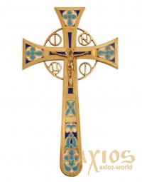 Крест в руку мальтийский НАПРЕСТОЛЬНЫЙ - фото