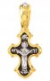 Православный крест, Покров Пресвятой Богородицы, 15х30 мм, Е 8008