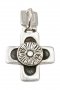Крест «Корсунский», серебро 925°, аметист