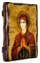 Икона под старину Пресвятая Богородица Умягчение злых сердец 7x9 см