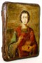 Икона под старину Святой Великомученик и Целитель Пантелеимон 13x17 см