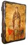 Икона под старину Святые Вера, Надежда, Любовь и мать их София 30х40 см