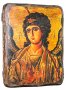 Икона под старину Святой Архангел Гавриил 17х23 см