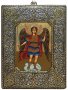 Икона Святой Архангел Михаил 15x20 см Византийский стиль