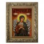 Янтарная икона Святой Ангел Хранитель поясной 20x30 см
