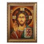Янтарная икона Господь Вседержитель 20x30 см
