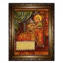 Янтарная икона Пресвятая Богородица Целительница 20x30 см