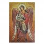Янтарная икона Святой Архангел Гавриил 20x30 см