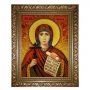 Янтарная икона Святая мученица Наталья 20x30 см