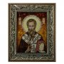 Янтарная икона Святитель Андрей Критский 20x30 см