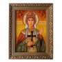 Янтарная икона Святая мученица царица Александра 20x30 см