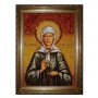 Янтарная икона Святая Матрона Московская 20x30 см