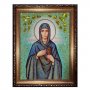 Янтарная икона Святая Анастасия Узорешительница 20x30 см