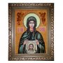 Янтарная икона Святая мученица Вероника 20x30 см