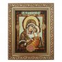 Янтарная икона Пресвятая Богородица Чухломская 15x20 см