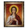 Янтарная икона Святая мученица Вера 15x20 см