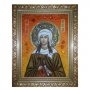 Янтарная икона Святая мученица Ираида (Раиса) 40x60 см