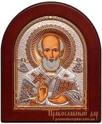 Икона Святой Николай Чудотворец 16x19 см - фото