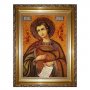 Янтарная икона Святой пророк Даниил 60x80 см