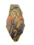 Икона писаная на камне Ангел Хранитель 50х23см