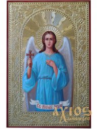 Писаная икона Ангела Хранителя, 30х20 см - фото