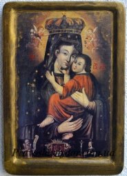 Икона Самборская Пресвятая Богородица (XVI век) - фото