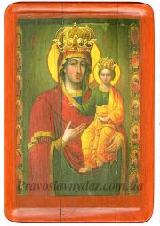 Икона Богородица Одигитрия с похвалой - фото