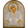 Икона Пресвятая Богородица Семистрельная 4x6 см