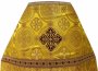 Облачение иерейское, желтая парча, ткань "киевский крест"