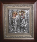 Икона священномученик Харлампий и святая Елисавета