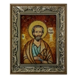 Янтарная икона Святой Апостол Леввий Иуда 80x120 см