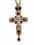 Крест наперсный латунный с цепью 175x85