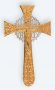 Крест напрестольный №4-3 мальтийский № 2 гальванопластика, золочение
