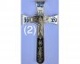 Крест мальтийский 32х18см (латунь,лак) Б