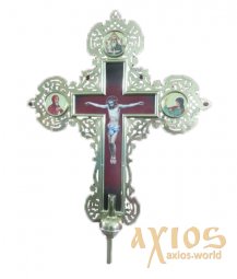 Запрестольный крест 69х79 см - фото