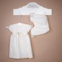Платье Иза с панталончиками молочное (704/ 714), ПД004395