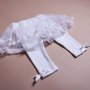 Брюки с фатиновой юбкой, белый цвет (ng_002)