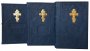 Набор книг (Евангелие, Апостол, Молитвослов), цвет обложки - синий