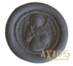 Именная печать, святой Архангел Михаил (55 мм) - фото