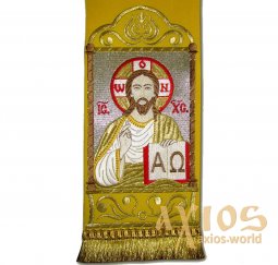 Закладка для Евангелия Иисус Христос Альфа-Омега R15z - фото