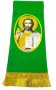 Закладка для Евангелия, вышитая икона, габардин