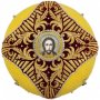 Митра "греческий крест" жёлтая