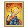 Икона Святой Адам Праотец из янтаря