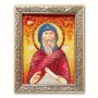 Икона Паисий Великий из янтаря
