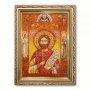 Икона Назарий Римлянин Медиоланский из янтаря