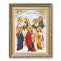 Икона Собор Архистратига Михаила из янтаря