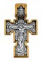 Крест «Распятие. Архангел Михаил. Казанская икона Божией Матери»