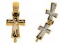 Крест мощевик «Распятие. Св. Николай Чудотворец»